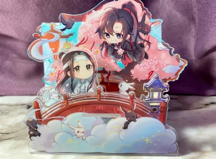 Double Side] KAZE Mo Dao Zu Shi Chibi Acrylic Stand Cherry Blossom