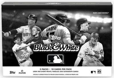 2023 Topps Black and White B&W Baseball - Individual Players 