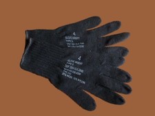 U.S MILITARY STYLE D3A COLD WEATHER GLOVE LINERS 85 WOOL 15 NYLON SIZE MEDIUM