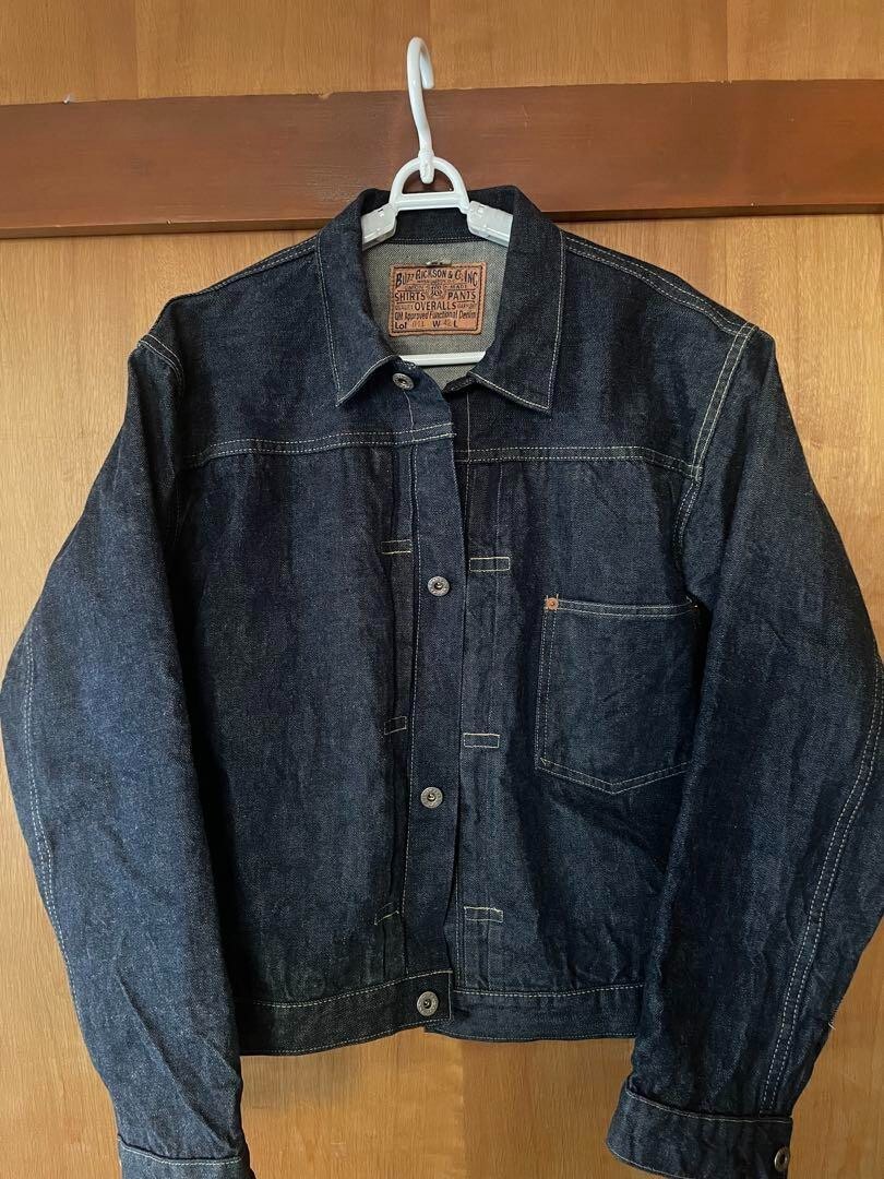 BUZZ RICKSON'S WWII type 1 1st DENIM TRUCKER JACKET size42 BUZZ RICKSON'S WWII type 1 1st DENIM TRUCKER JACKET size42