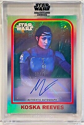 2022 TOPPS STAR WARS SIGNATURE MERCEDES VARNADO AUTO #/25 2022 TOPPS STAR WARS SIGNATURE MERCEDES VARNADO AUTO #/25