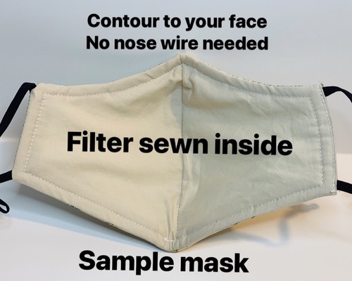 Kittens For Cat Lovers Adult Face Mask - Picture 6 of 6