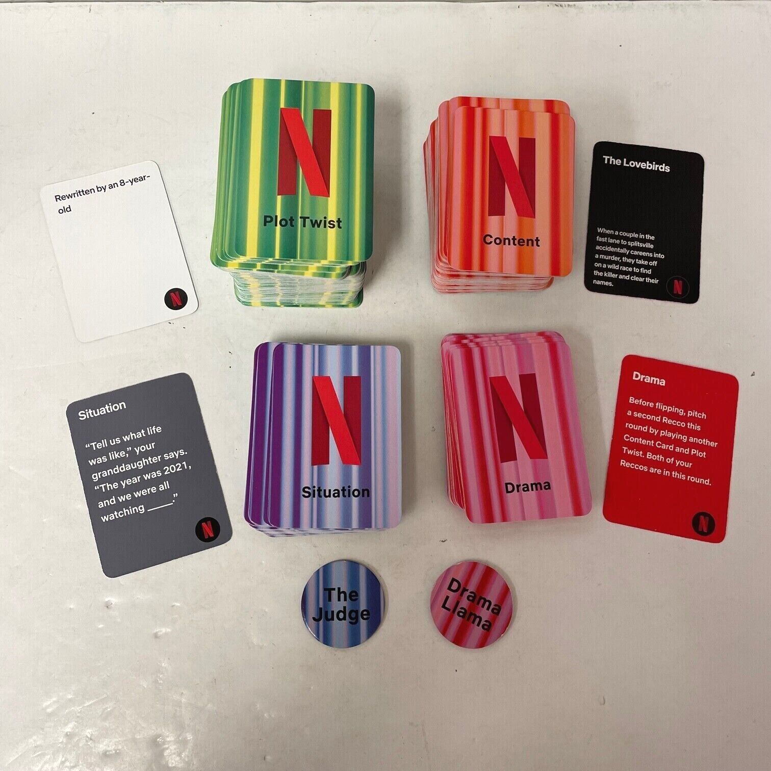 Netflix, Trending Now Card Game Party Jogo de tabuleiro familiar