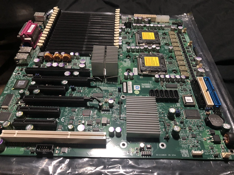 Supermicro X7DBI+ LGA771 Socket Intel 5000P Motherboard w/ I/O Shield/plate - Image 3 of 4