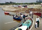 Tomorrowland Boats at Disneyland, Anaheim, Opening Day 1955 -Vintage Photo Print