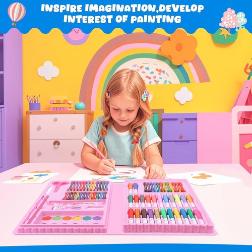 Spielzeug für Mädchen Beauty Set Kinder 3 4 5 6 7 8 9 10 11 Jahre alt cooles Geschenk Weihnachten - Bild 8 von 8