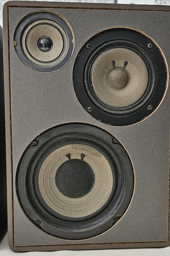 Toshiba Aurex SS-205-G Altoparlanti Casse Speaker 3 Vie VINTAGE - Foto 6 di 24