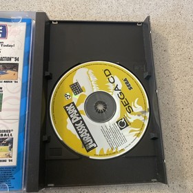Jurassic Park Sega CD Complete In Box With Manual Tested Working Clean Reg Card