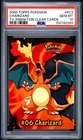 2000 TOPPS POKEMON TV ANIMATION CLEAR CARDS #PC3 CHARIZARD PSA 10