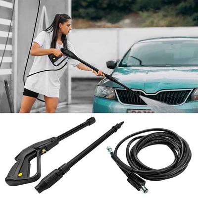 HOMTAS Hochdruckpistole Lanze RotorDüse Schlauch für Kärcher Hochdruckreiniger 160Bar