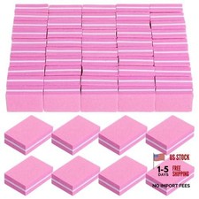 Nail Buffers 400 Pack , Mini Buffer Block Nail File for Acrylic and Natural