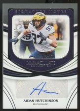 2022 Immaculate Collegiate Aidan Hutchinson RC Signature Moves Auto /99 #SM-AHU