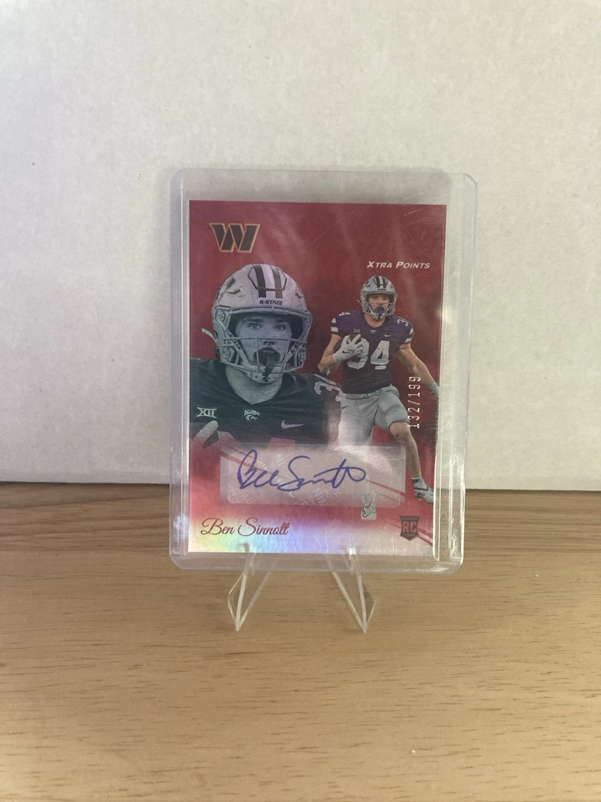 Ben Sinnott Panini Prestige #388 Xtra Points Premium-Signature