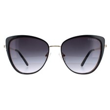 Image of Guess Sunglasses GF6141 01B Black Grey Gradient