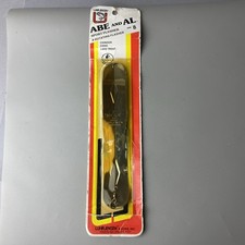 Luhr Jensen  Abe & Al Chrome Flasher Sz 8  Flasher Brass Chrome 50/50