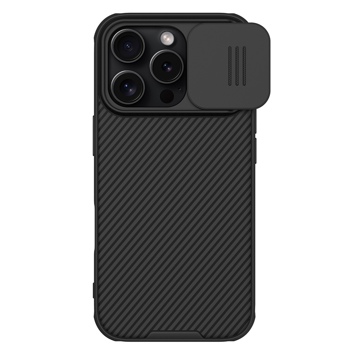 Coque coulissante Nillkin CamShield Pro iPhone 16 Pro Max anti-rayure objectif