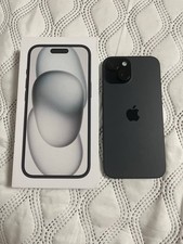 Apple iPhone 15 - 256GB - Schwarz - OVP - Garantie bis 09/2026 - Top Zustand