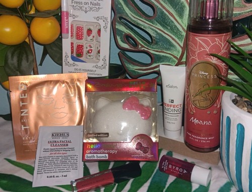 NEW 8 Pc Moana Mixed Skincare/makeup Lot Feat Limited Edition Bath & Body Works