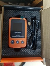 TOPTES OT-139 Mini Portable Carbon Monoxide Detector, Model 0T-139 Orange