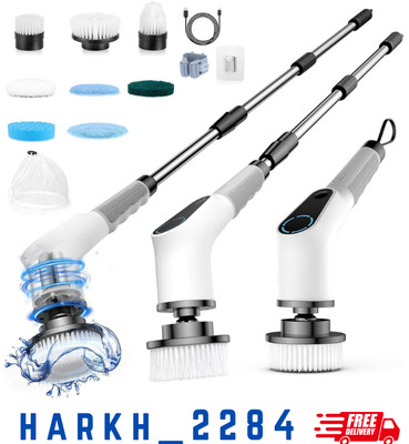 Elektrische Reinigungsbürste, 8 in 1 Electric Cleaning Brush mit austauschbaren 