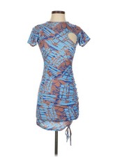 PrettyLittleThing Women Blue Cocktail Dress 2