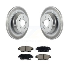 Transit Auto KGC-102648 Kit Brake Disc and Pad Rear for Genesis G80 2018-2020