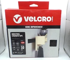 VELCRO VEL-30118-USA 20 FT. X 1-1/2 IN. INDUSTRIAL STRENGTH TAPE IN BLACK