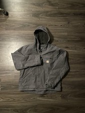 Vintage Y2k Perfect Condition Carhartt Jacket - Sun Faded - Gray