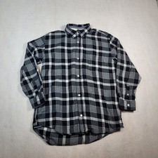 Gap Kids Plaid Button-Up Long Sleeve Shirt Casual Kids Sz XXL 14-16
