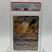 Pocket Scout - Pokemon TCG Sun And Moon Snorlax And Eevee GX #SM169 PSA 9 MINT Black Star Promo