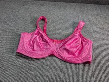 Ashley Stewart Butterfly Bra 42DDD Fuchsia Un...