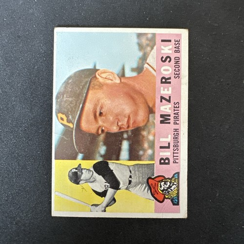Bill Mazeroski #55 1960 Topps card