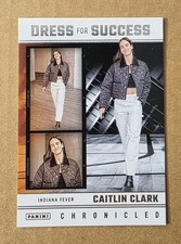 2025 Panini Chronicled Caitlin Clark WNBA #69 Indiana Fever Dress For Success