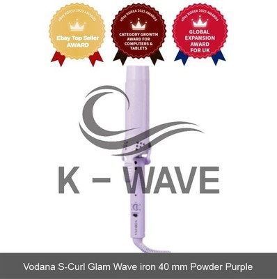 [VODANA] Glam Wave / Long Bong Eisen 40mm / Powder Purple / Express