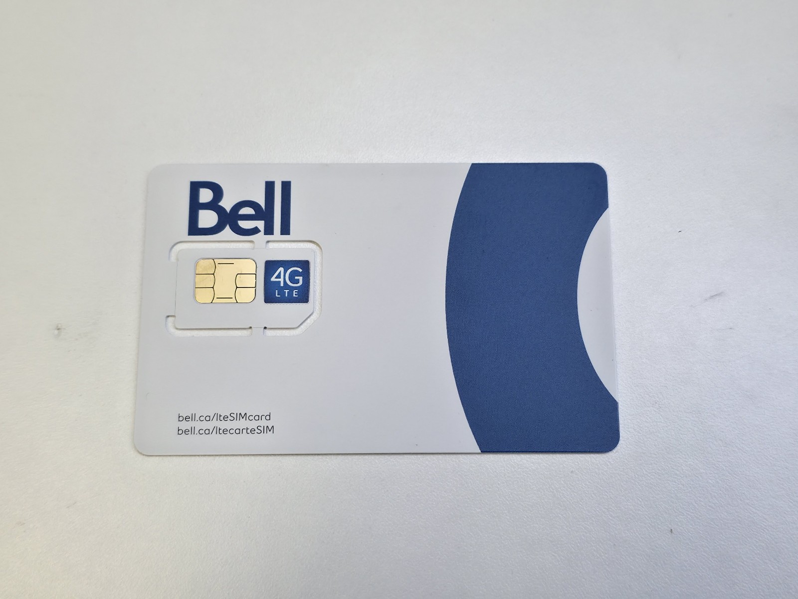 NEW Bell Mobility Standard 4G/LTE SIM Card *FOR CANADA* | eBay