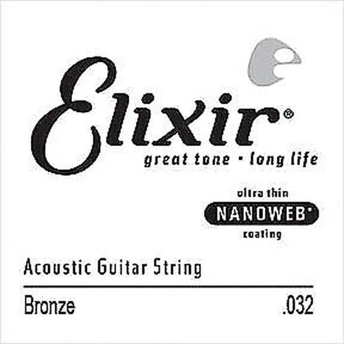 Elixir Corde Simple 15132 Bronze Nano 032 - Photo 1/1