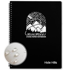 8.5x11 Inch Waterproof Notebook, Write in the Rain Notebook - Reusable Waterp...