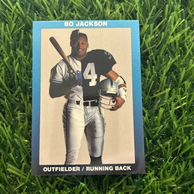 1990 Special Edition Bo Jackson Outfielder/Running Back Raiders/Royals F62