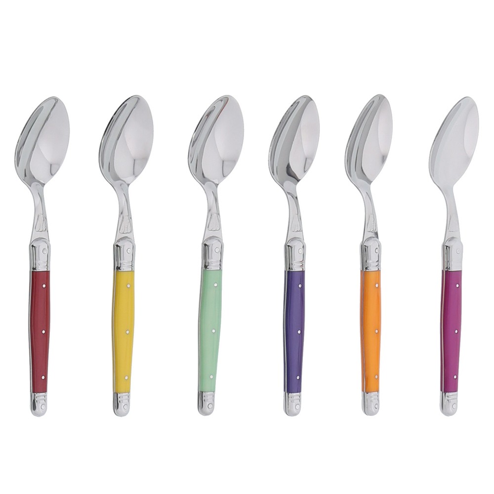 Cuillères de table Laguiole effet irisé pour sublimer vos repas de fête