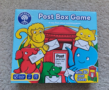 Orchard Toys Post Box Game 3D Post Office Matching Game 1-4 Players