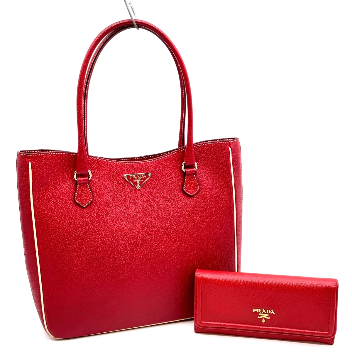 PRADA Totes Red Bags & Handbags for Women for sale | eBay