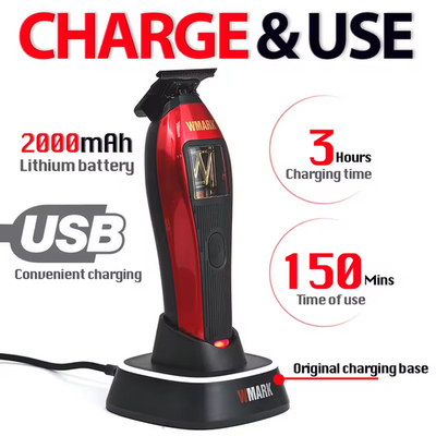 WMARK NG-XT1 Cordless Trimmer with Precision Magnetic Motor - Pro