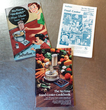 NuTone Recipe Booklets & Kitchen System Instr...