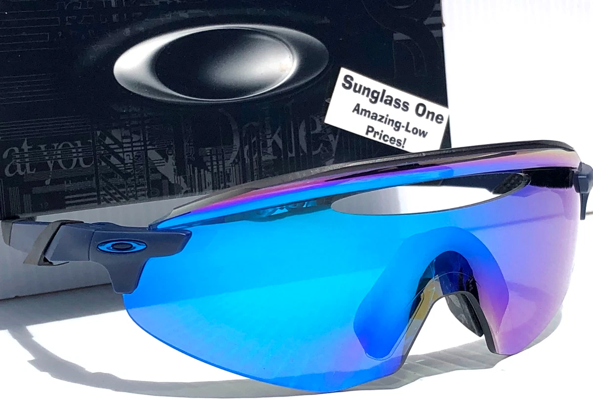 Oakley Shield Blue Mirrored Sunglasses for Men for sale | eBay