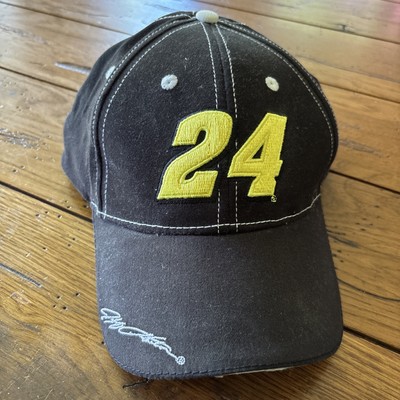 Jeff Gordon 24 Nascar Racing Stretch Flex Fitted Hat Baseball Cap Never Worn