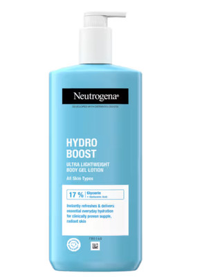 Neutrogena Hydro Boost Body Cream Hyaluronic Acid Moisturizer Dry Skin 400ml