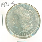 NICE 1921-S, choice uncirculated example, untoned beauty to consider.