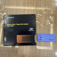 Sony Memory Stick/floppy Disk Adapter MSAC-FD2M with 16 MB STICK