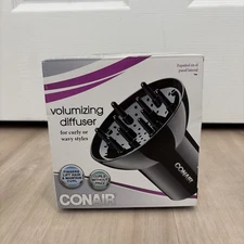 Conair Volumizing Universal Hair Diffuser, Adjustable Hair Dryer Attachment