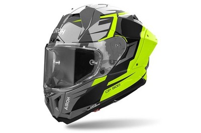 Off-Road Helmet Airoh GP 800 MASTER Yellow Gloss